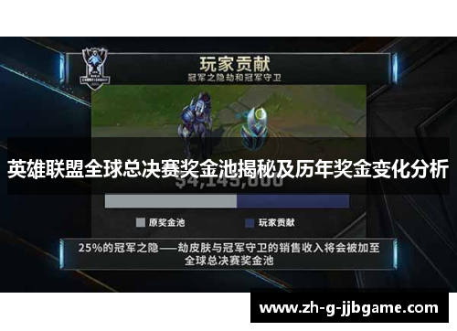 英雄联盟全球总决赛奖金池揭秘及历年奖金变化分析